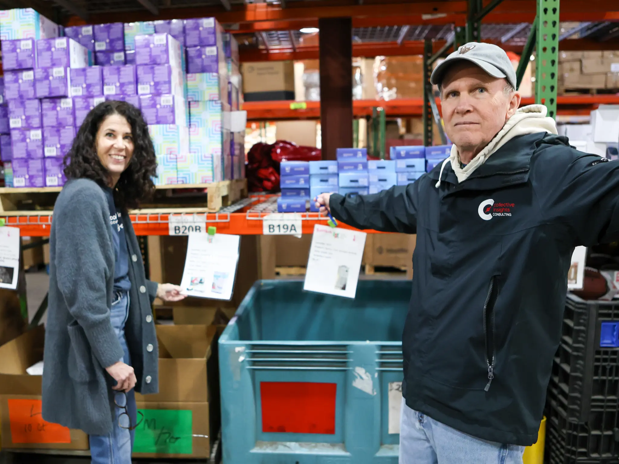 Collective Insights company volunteering event.