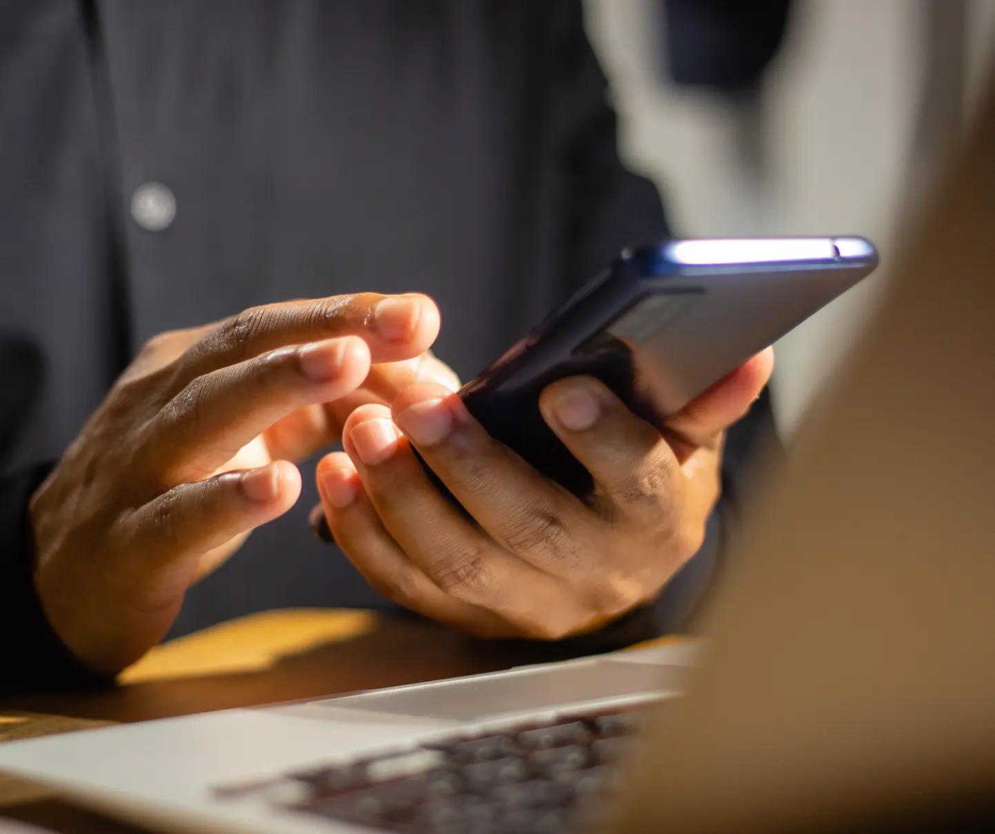Employee using SSO.